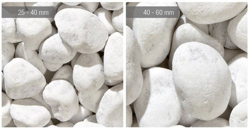 Ghiaia marmo bianco carrara - ghiaia,