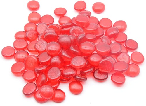 Rosso decorativo ciottoli - rosso,