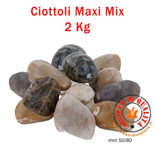 Ciottoli maxi mix acquario - maxi, 2
