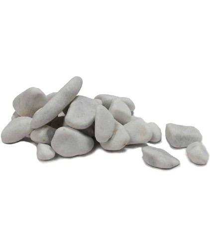 Set pezzi ciottolo bianco - set, 4